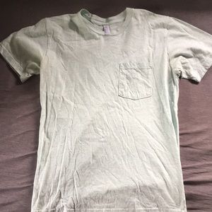 American apparel light blue teeshirt